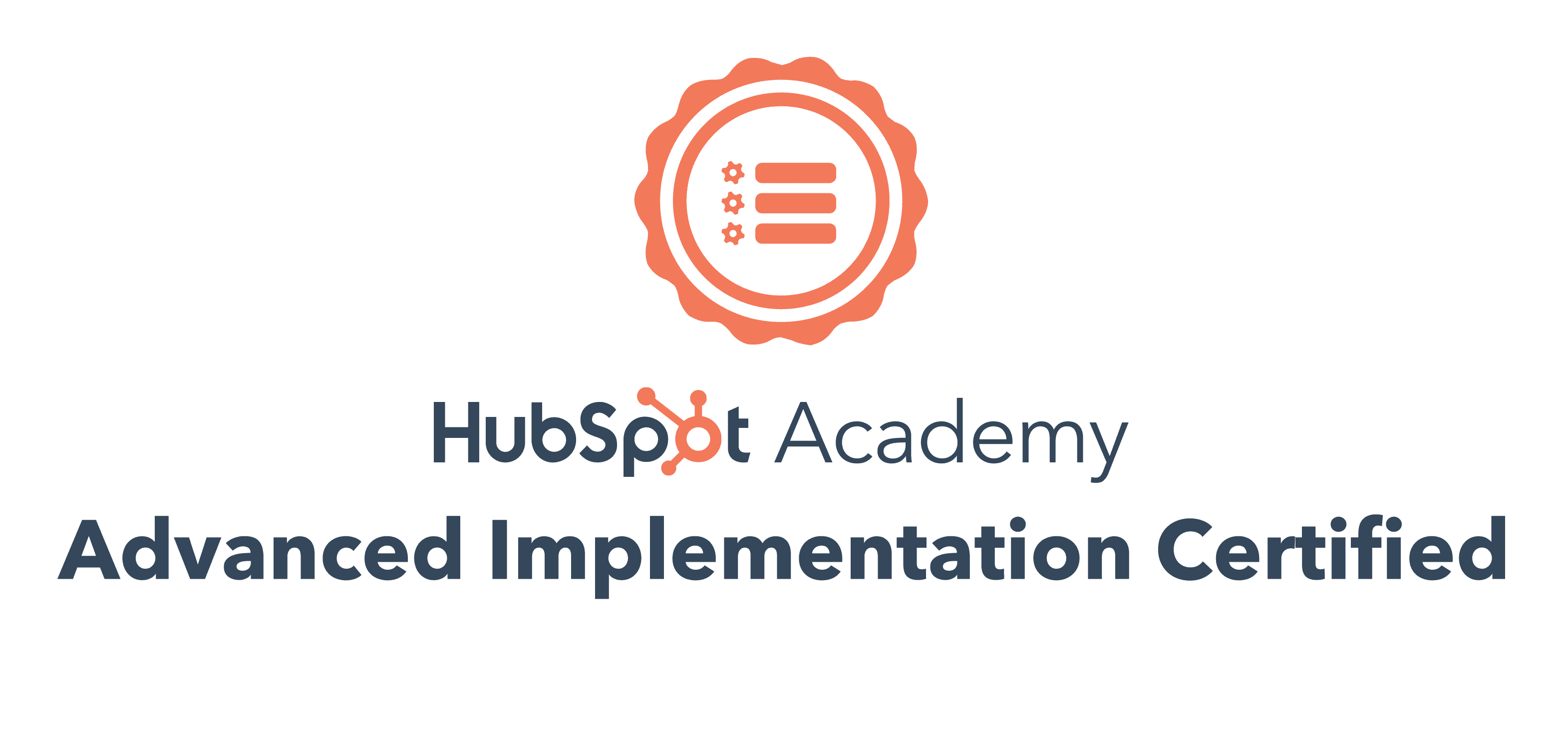 Hubspot Advanced Implementation Certified Partner