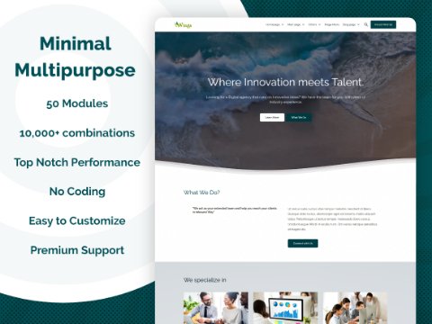 Minimal Multipurpose Theme Modules