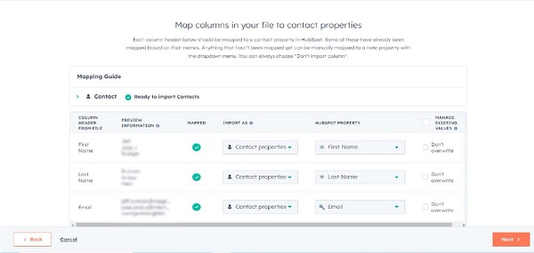 map-column-names-to-contact-properties